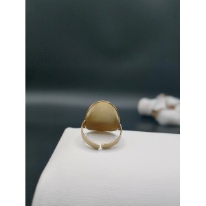 GOLD PALM RING