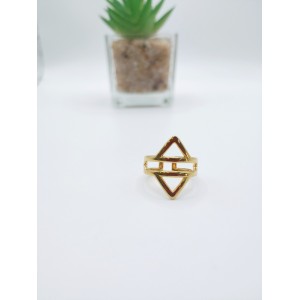 GOLD TRIANGLES RING